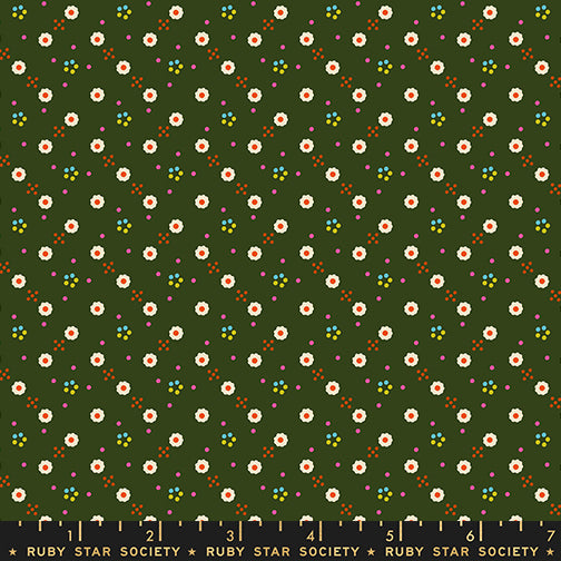 1-800-Calico - Bandana in Mossy - Alexia Abegg