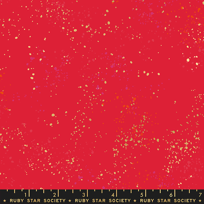 Speckled - Metallic Scarlet - Ruby Star Society