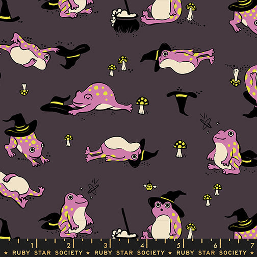 Freaky Familiars - Frogmiliars in Eggplant - Ruby Star Society
