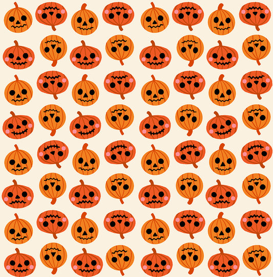Freaky Familiars - Pumpkin Party in Orange - Ruby Star Society