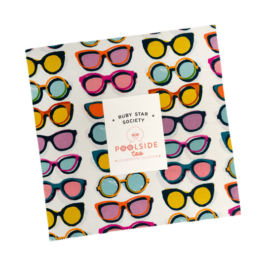 Poolside Too 10" Square Layer Cake by Ruby Star Society