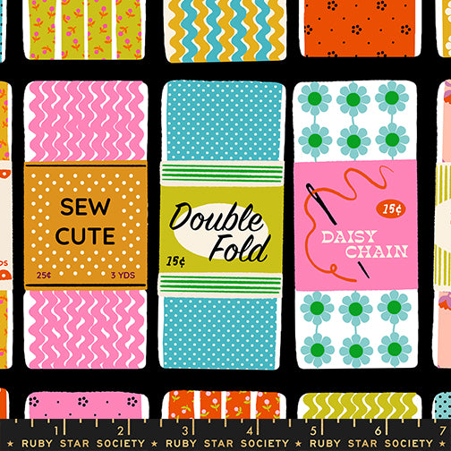 1-800-Notion - Sew Cute in Soft Black - Ruby Star Society