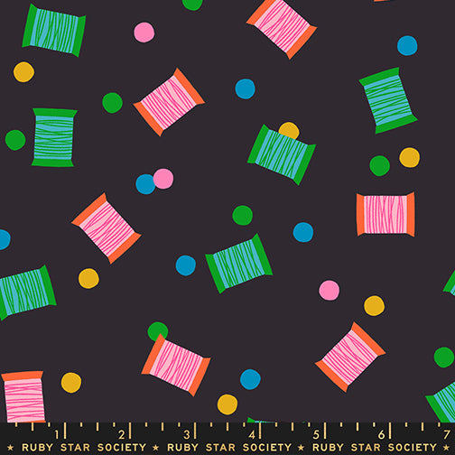 1-800-Notion - Spools in Soft Black - Ruby Star Society