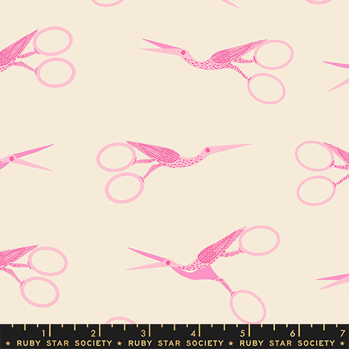 1-800-Notion - Stork Scissors in Shell - Ruby Star Society
