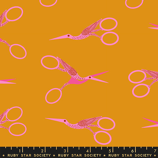 1-800-Notion - Stork Scissors in Honey - Ruby Star Society