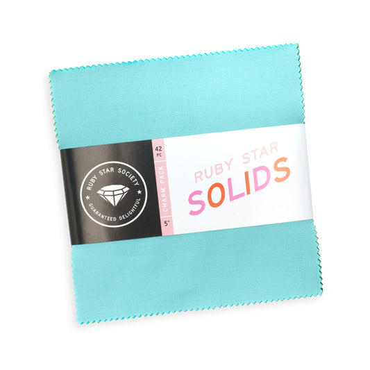PREORDER: Ruby Star Solids - Charm Pack