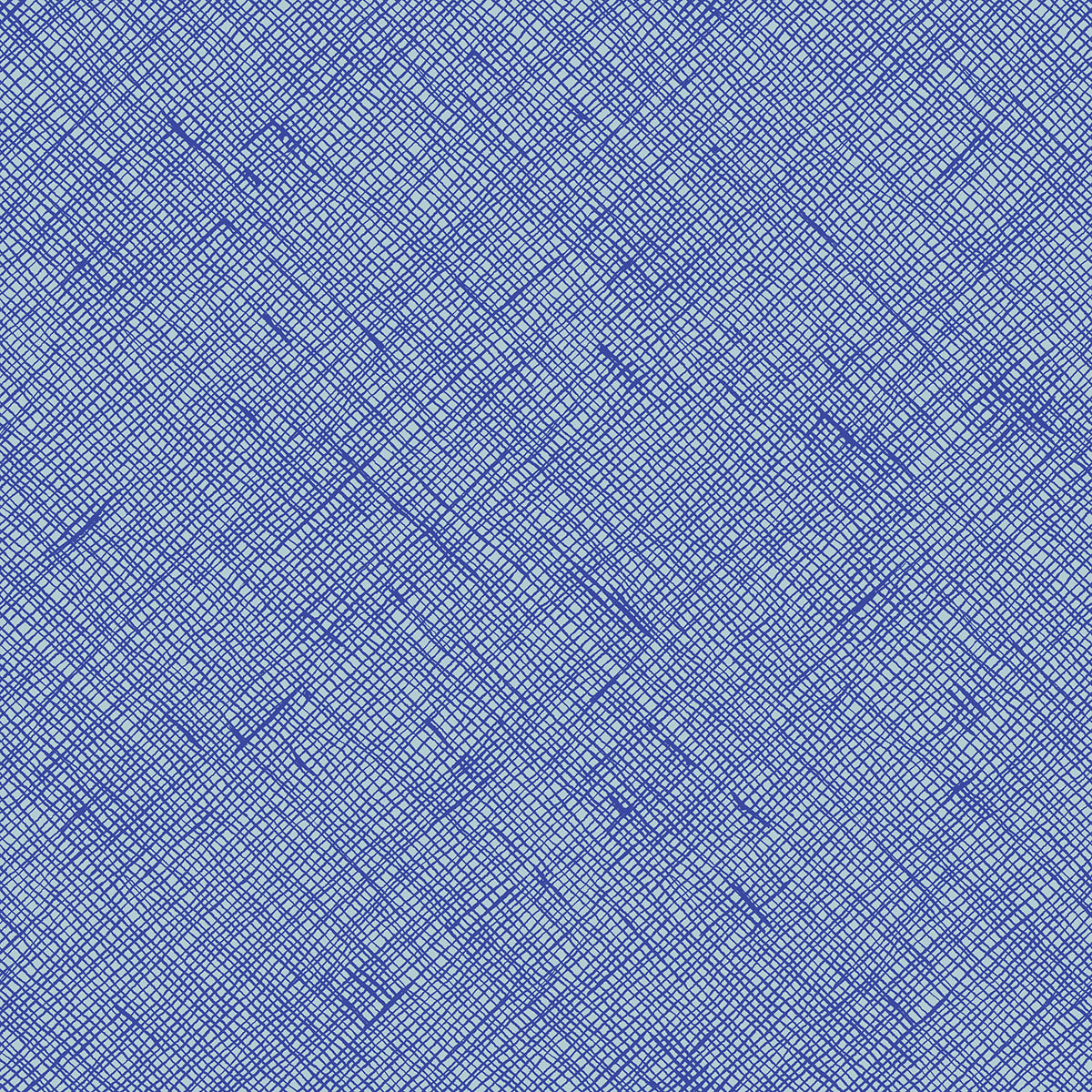 Memento - Crosshatch in Lapis - Carolyn Friedlander