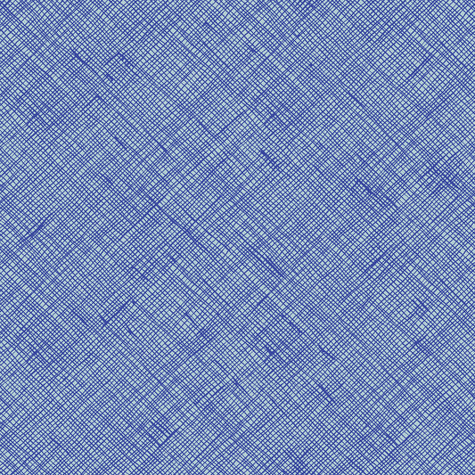 Memento - Crosshatch in Lapis - Carolyn Friedlander