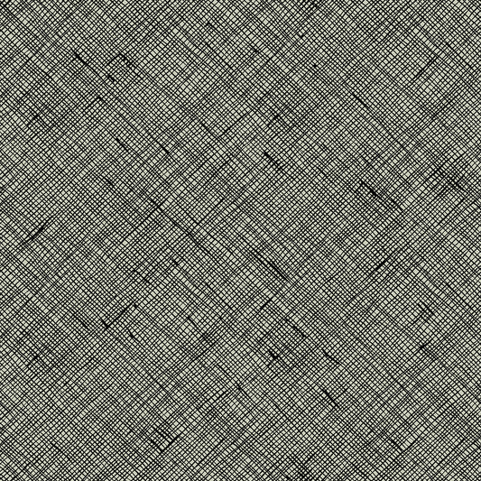 Memento - Crosshatch in Black - Carolyn Friedlander