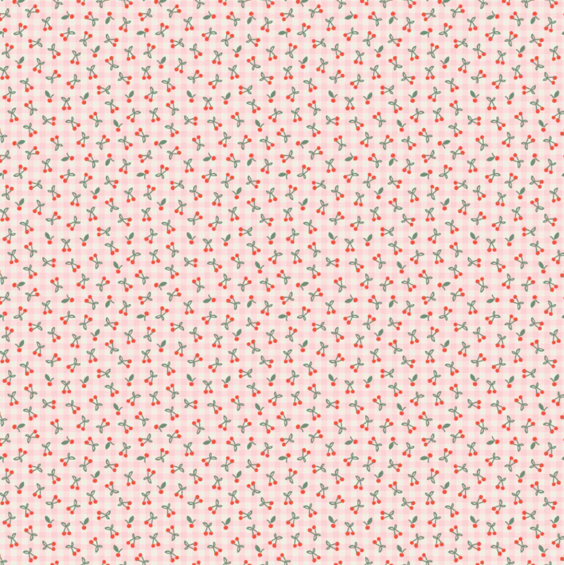 Cherry Pie Pink, Farmhouse Fancy by Poppie Cotton