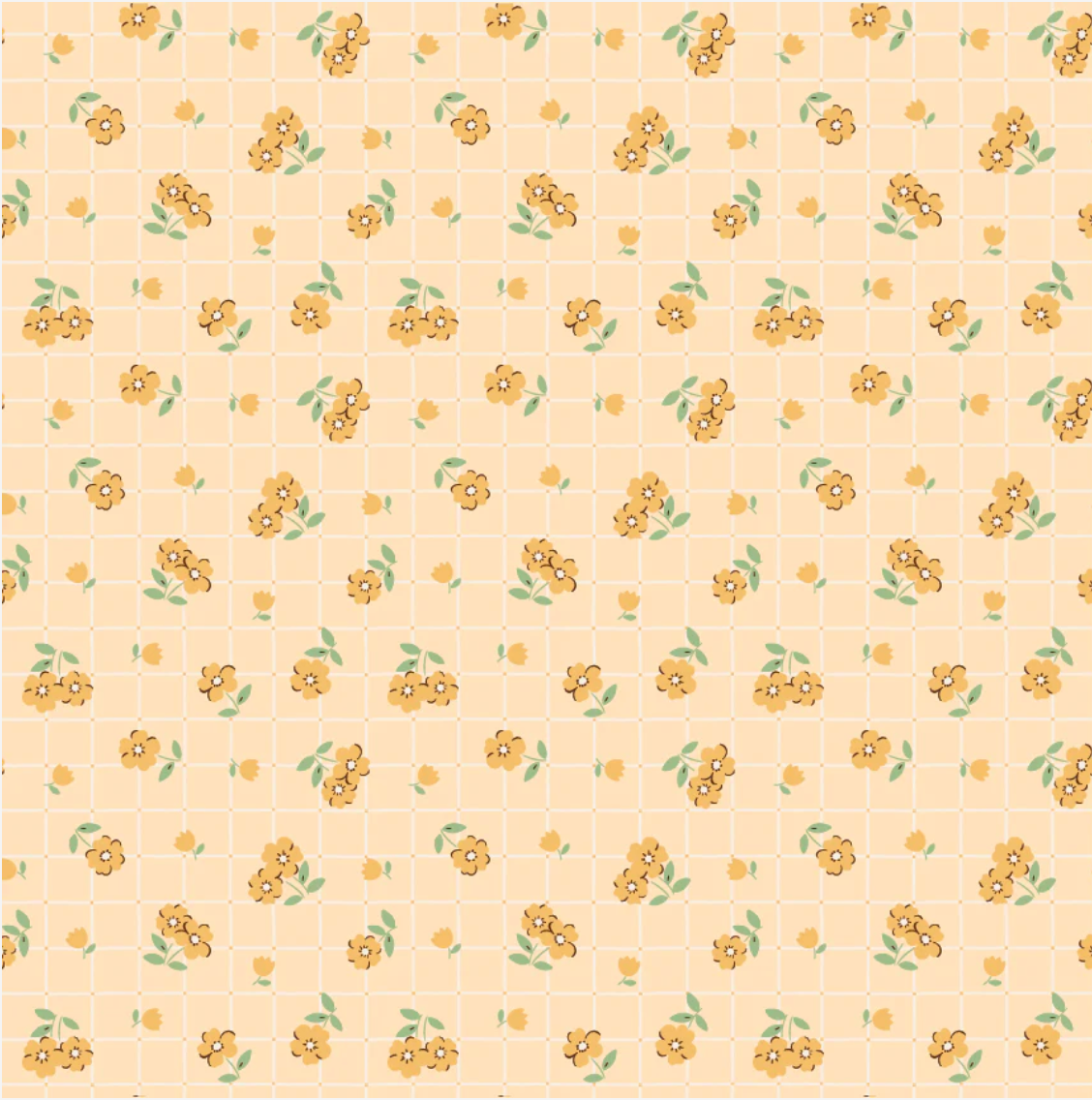 Tea Towel Yellow, Farmhouse Fancy by Poppie Cotton