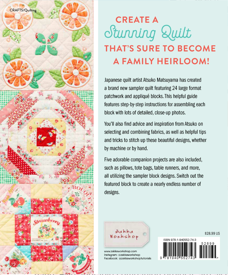 The Vintage Flower Sampler Quilt
