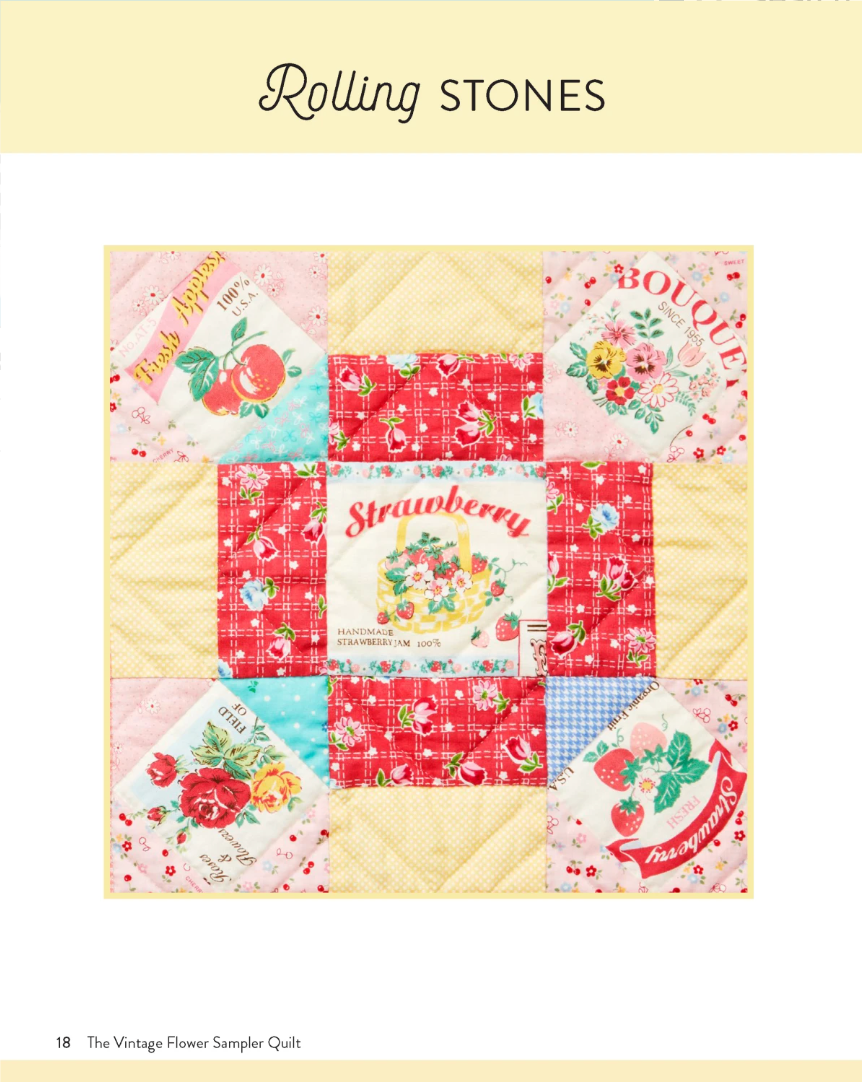 The Vintage Flower Sampler Quilt