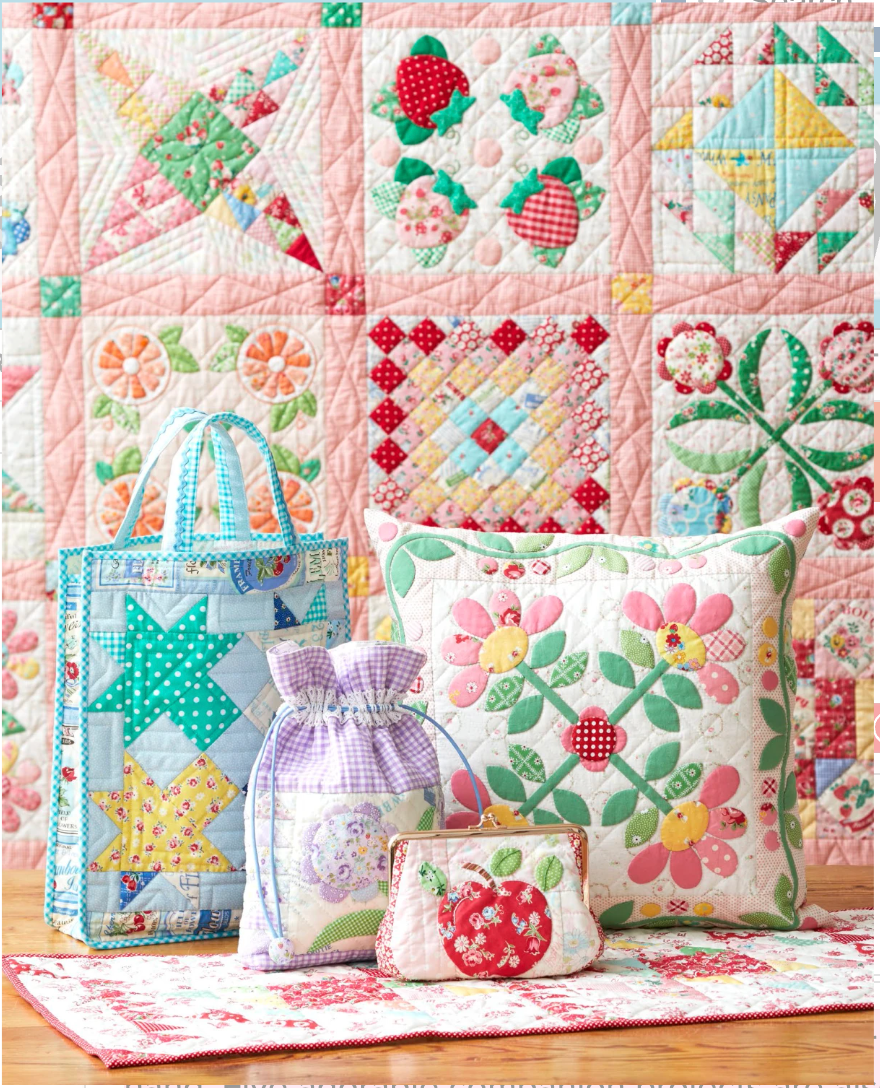 The Vintage Flower Sampler Quilt