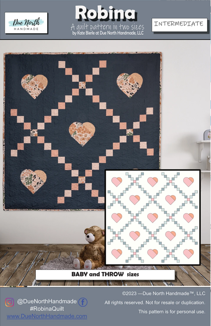 Robina Quilt Pattern by Due North Handmade