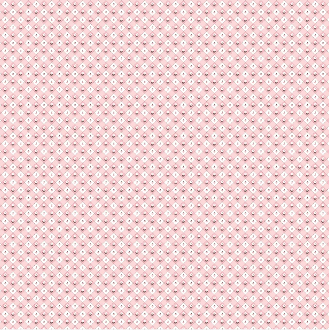 Homegrown Preserves - Checkered Apron in Pink - Sheri McCulley
