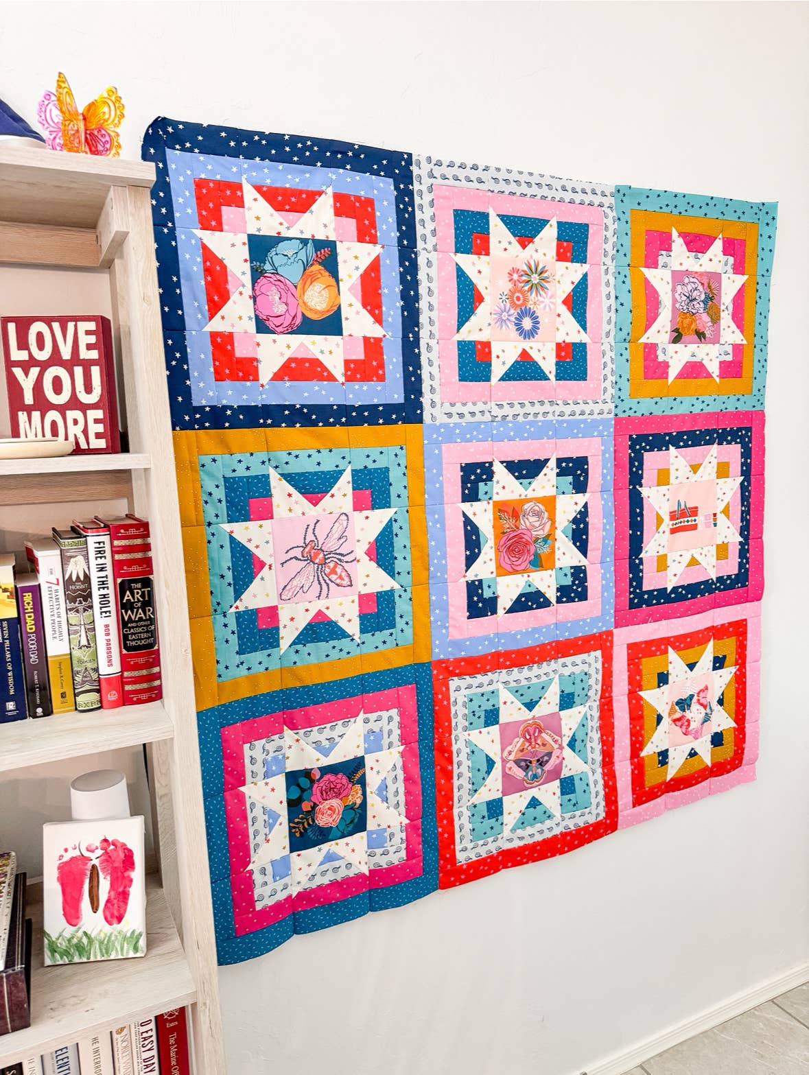 Nova Burst Quilt Pattern by QuiltCakes