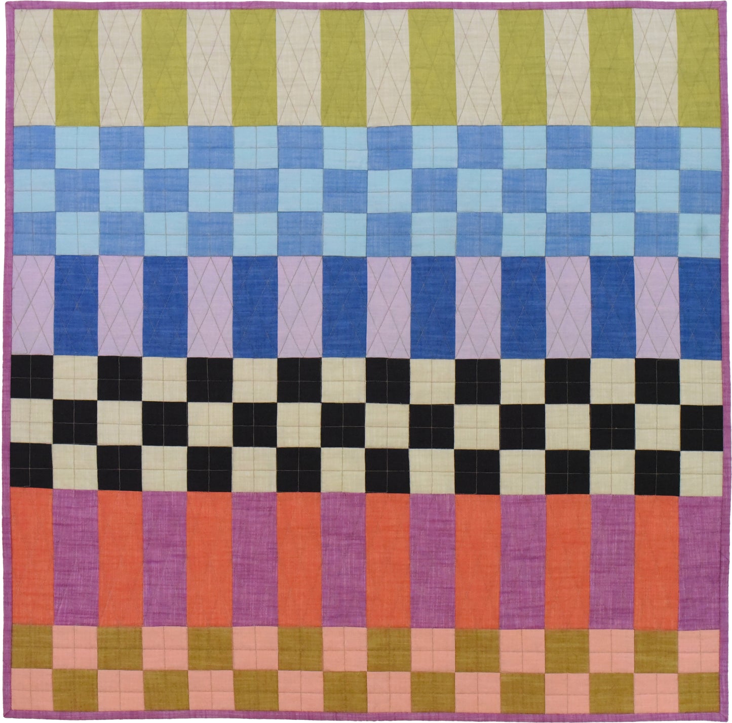 Handloom Abstractions Quilt Kit - Tara Faughnan