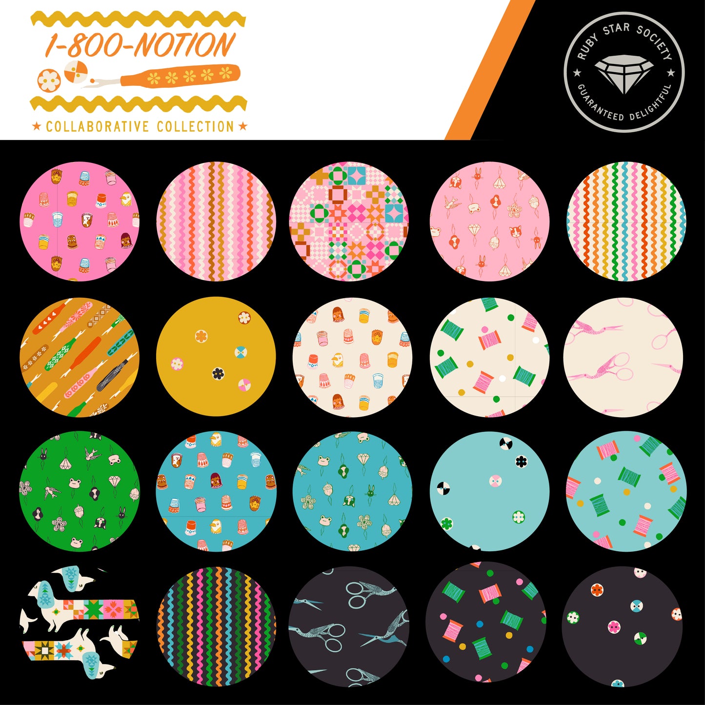 1-800-Notion Charm Pack by Ruby Star Society