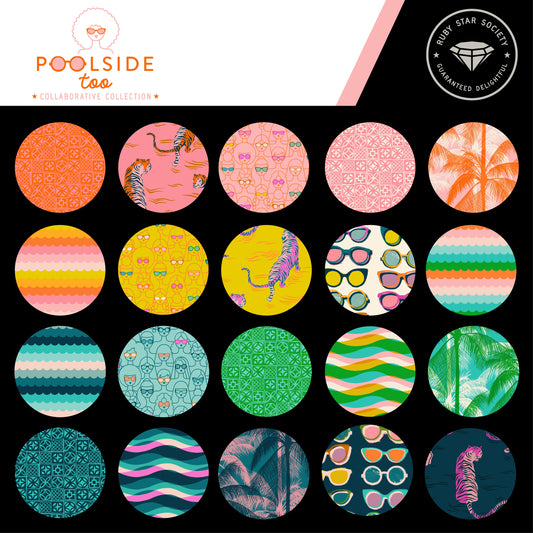 Poolside Too Fat Quarter Bundle
