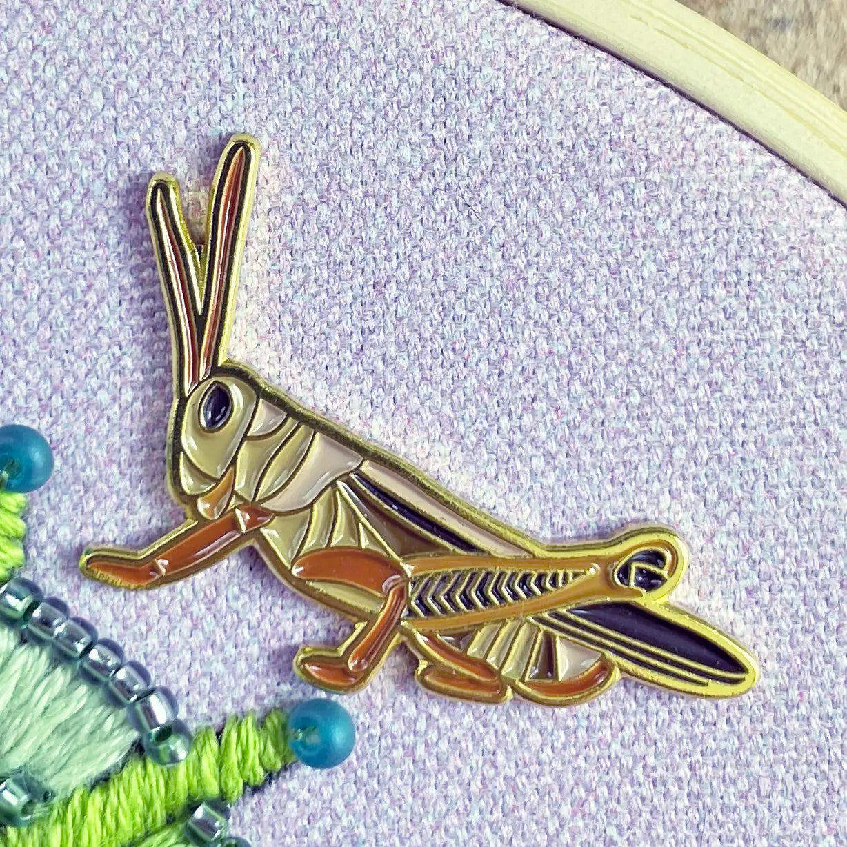 Needle Minder - Mind(er) the Pollinators by Kate Wyatt
