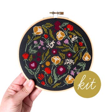 Spring Fling Cross-Stitch Kit - Junebug and Darlin