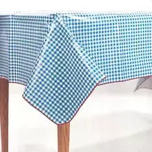 Oilcloth Gingham Yardage: Yellow 47/48" width