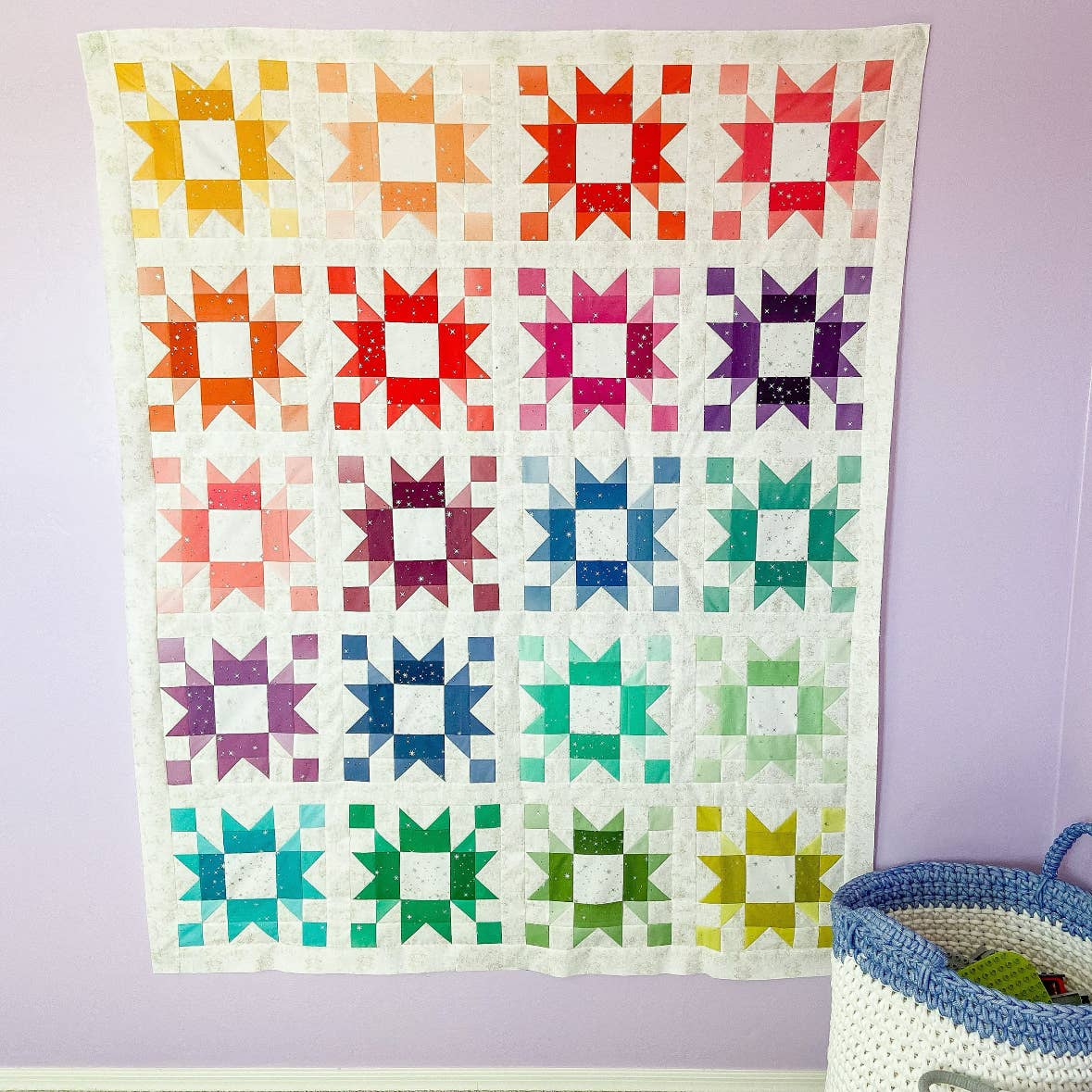 Bee Balm Quilt Pattern by QuiltCakes