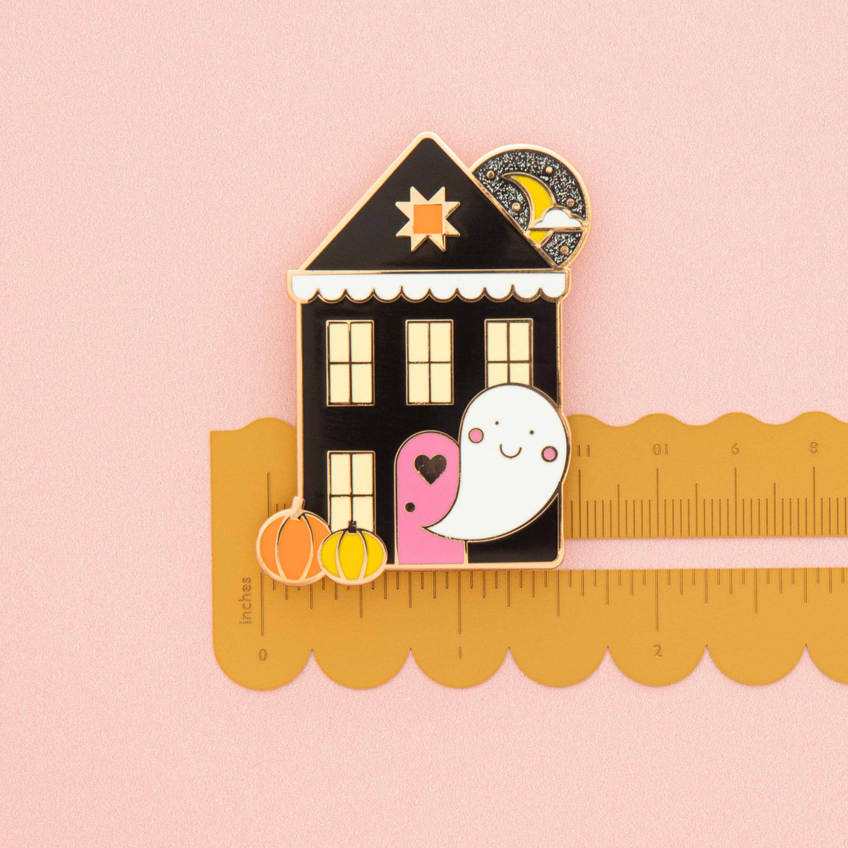 Halloween Haunted House Magnetic Needle Minder - Sarah Hearts