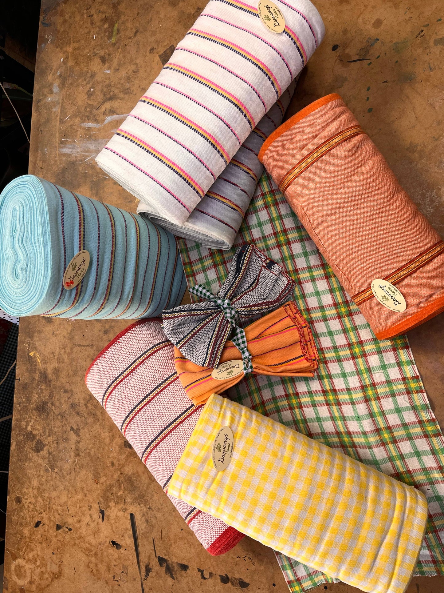 Garvanza Lightweight Dishcloth: Yellow / Check