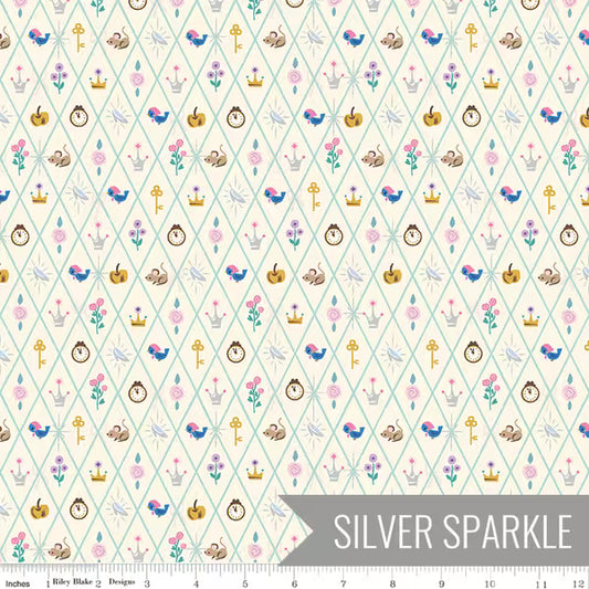 Wishes - Diamonds in Vintage White Sparkle - Jill Howarth