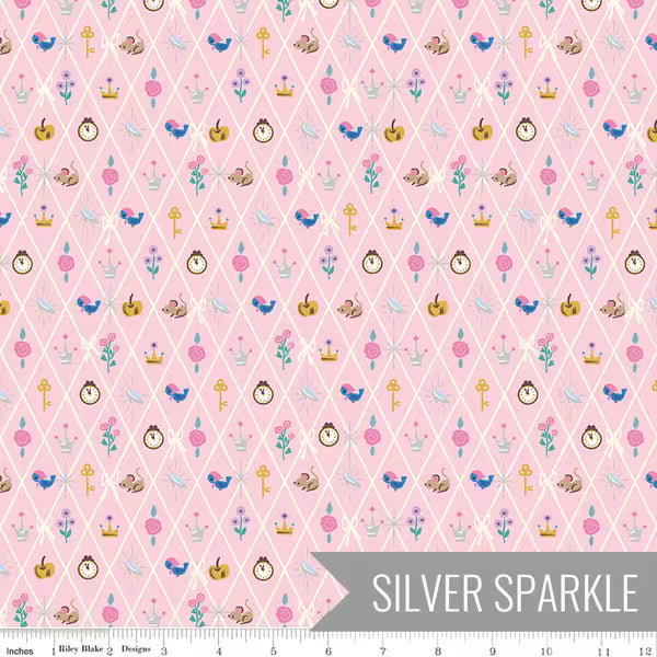 Wishes - Diamonds in Petal Pink Sparkle - Jill Howarth