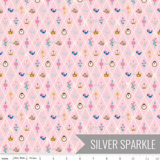 Wishes - Diamonds in Petal Pink Sparkle - Jill Howarth